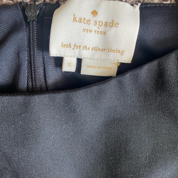 Kate Spade Black pleated sheath dress - Picture 2 of 3